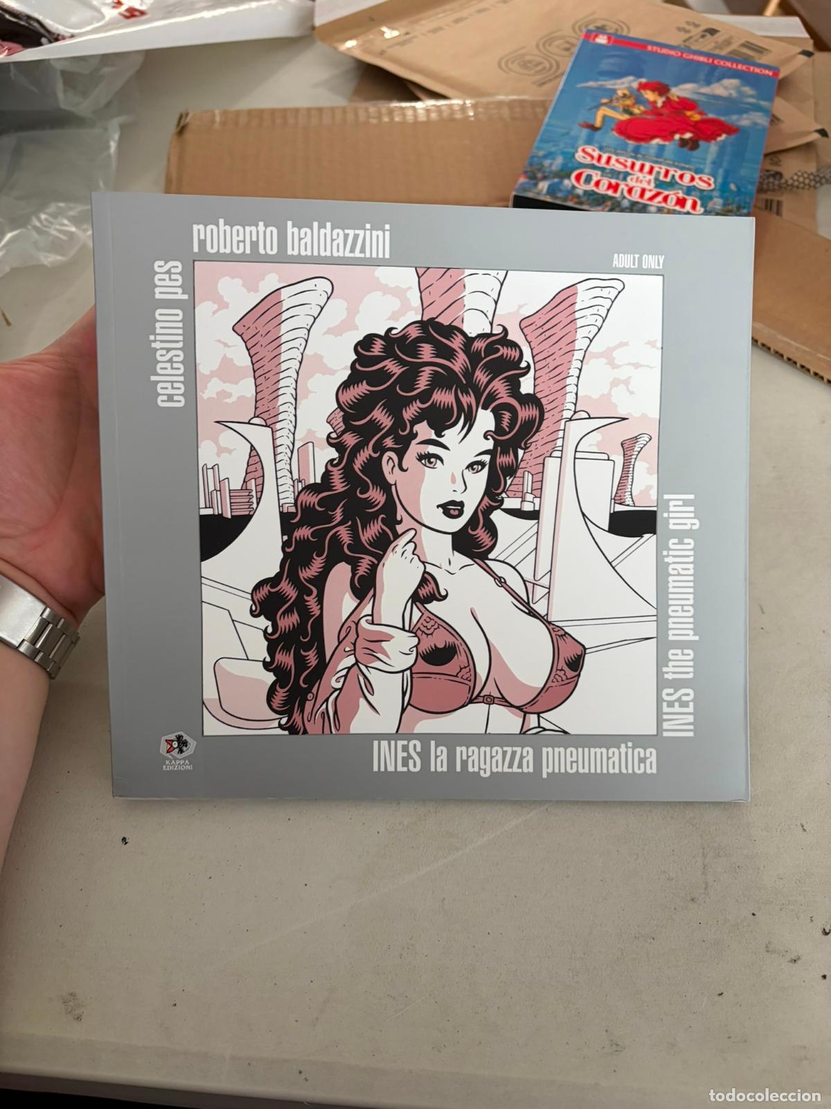 C&oacute;mics: INES LA RAGAZZA PNEUMATICA ROBERTO BALDAZZINI CELESTINO PES. KAPPA EDIZIONI