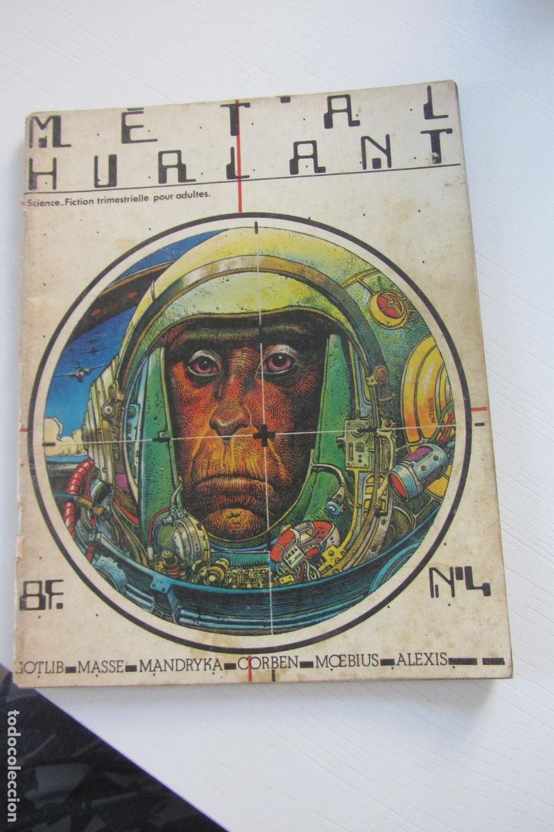 C&oacute;mics: METAL HURLANT N&ordm; 4 HUMANOIDES ASSOCIES EN FRANCES ORIGINAL arx320