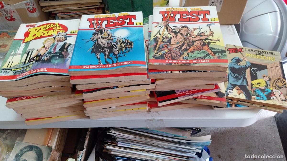 C&oacute;mics: GRAN LOTE 39 FUMETTI ITALIANOS TEX, STORIA WEST ETC VER FOTOS