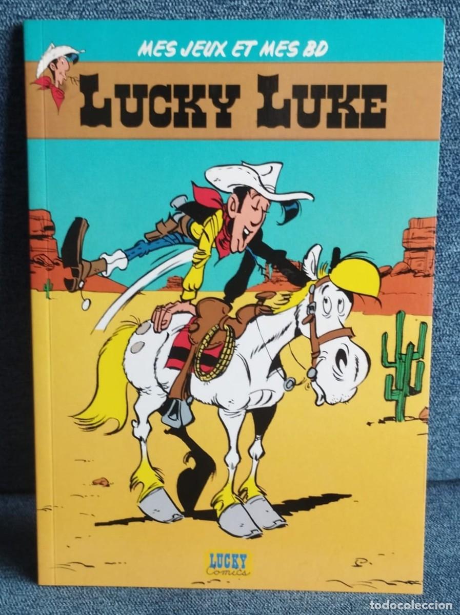 C&oacute;mics: LIBRO: LUCKY LUKE, MES JEUX ET MES BD, LUCKY COMICS, IDIOMA FRANCES, PROMOCION DE QUICK, A&Ntilde;O 2009.