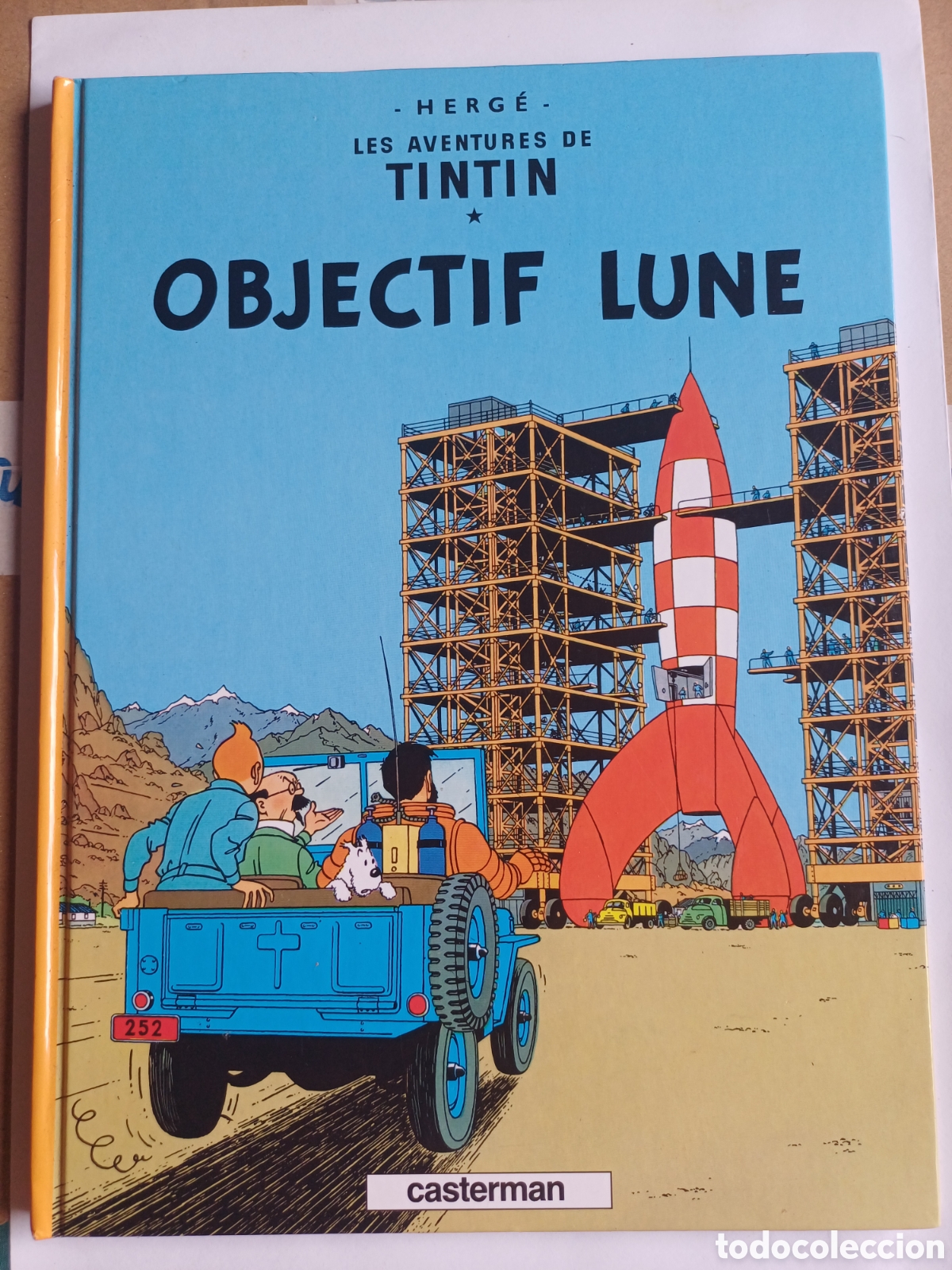 C&oacute;mics: Les aventures de Tintin Objectif Lune Casterman Frances