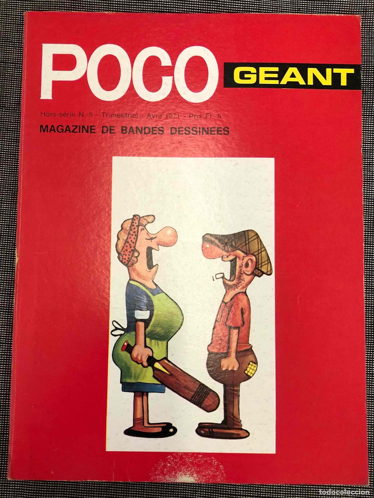 C&oacute;mics: POGO GEANT N&ordm; 5. MAGAZINE DE BANDES DESSIN&Eacute;ES. AVRIL 1971. EN FRANCES