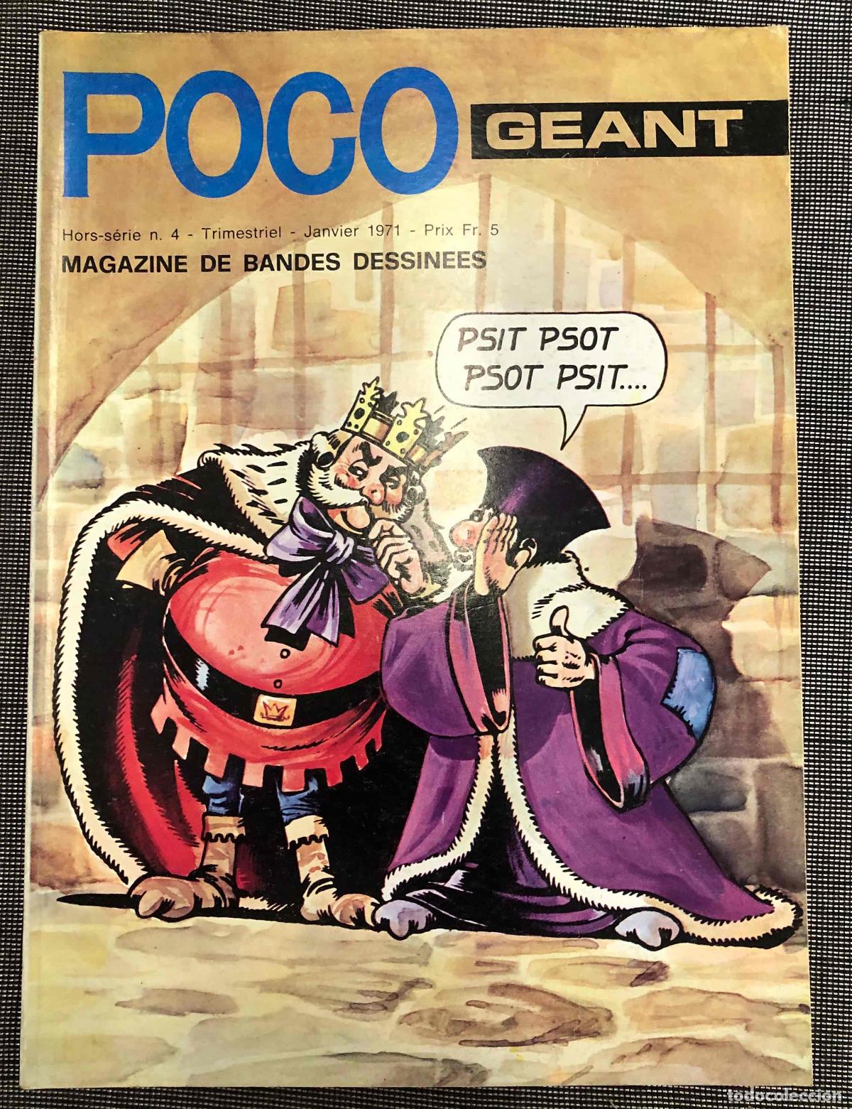 C&oacute;mics: POGO GEANT N&ordm; 4. MAGAZINE DE BANDES DESSIN&Eacute;ES. JANVIER 1971. EN FRANCES