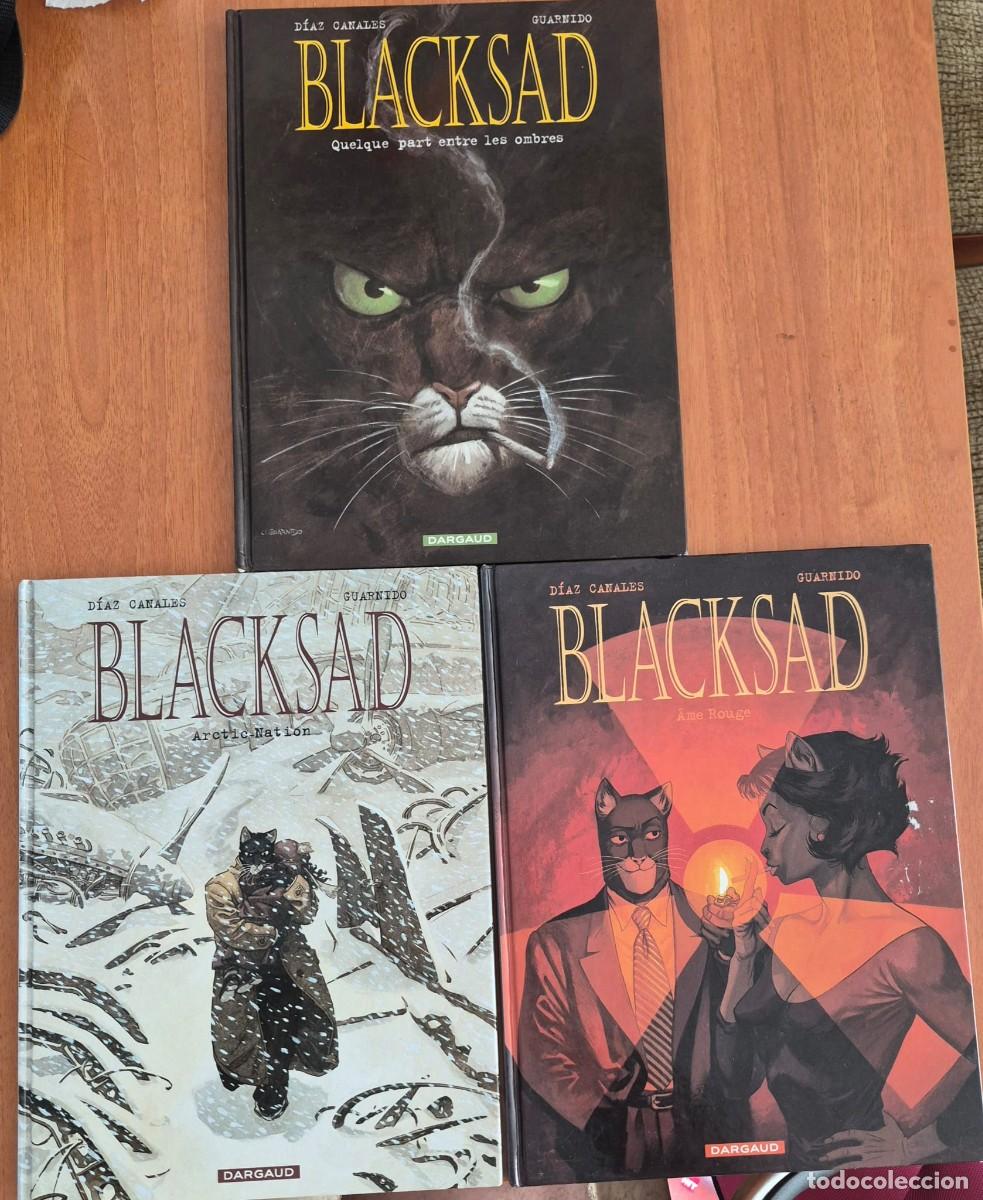 C&oacute;mics: BLACKSAD - D&Iacute;AZ CANALES / GUARNIDO (3 TOM. FRAN&Ccedil;AIS, EN FRANC&Eacute;S)