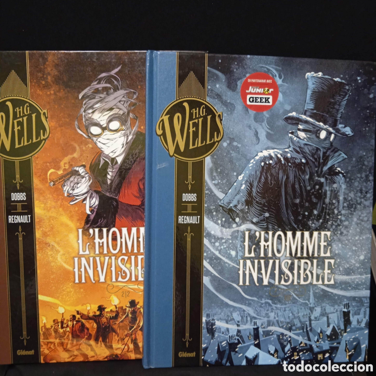 C&oacute;mics: L'HOMME INVISIBLE (2VOLS) - DOBBS REGNAULT - GL&Eacute;NAT 2017 (FRANC&Eacute;S) TAPA DURA