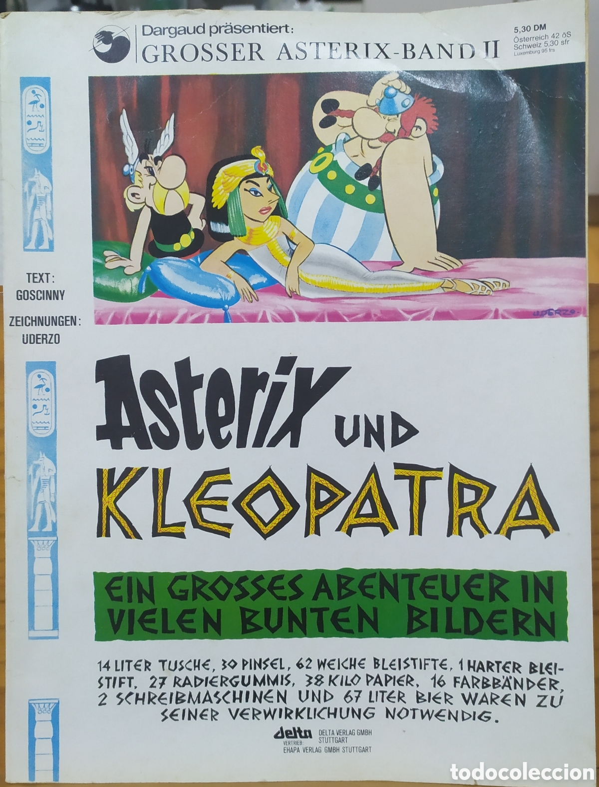 C&oacute;mics: Ed. Alemana 1969: Asterix und Kleopatra
