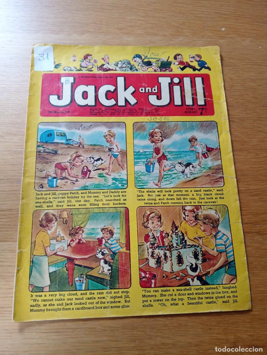 C&oacute;mics: EN INGL&Eacute;S. EDICI&Oacute;N ORIGINAL. JACK AND JILL N.&ordm; 286. GRAPA. FLEETWAY. 1967.