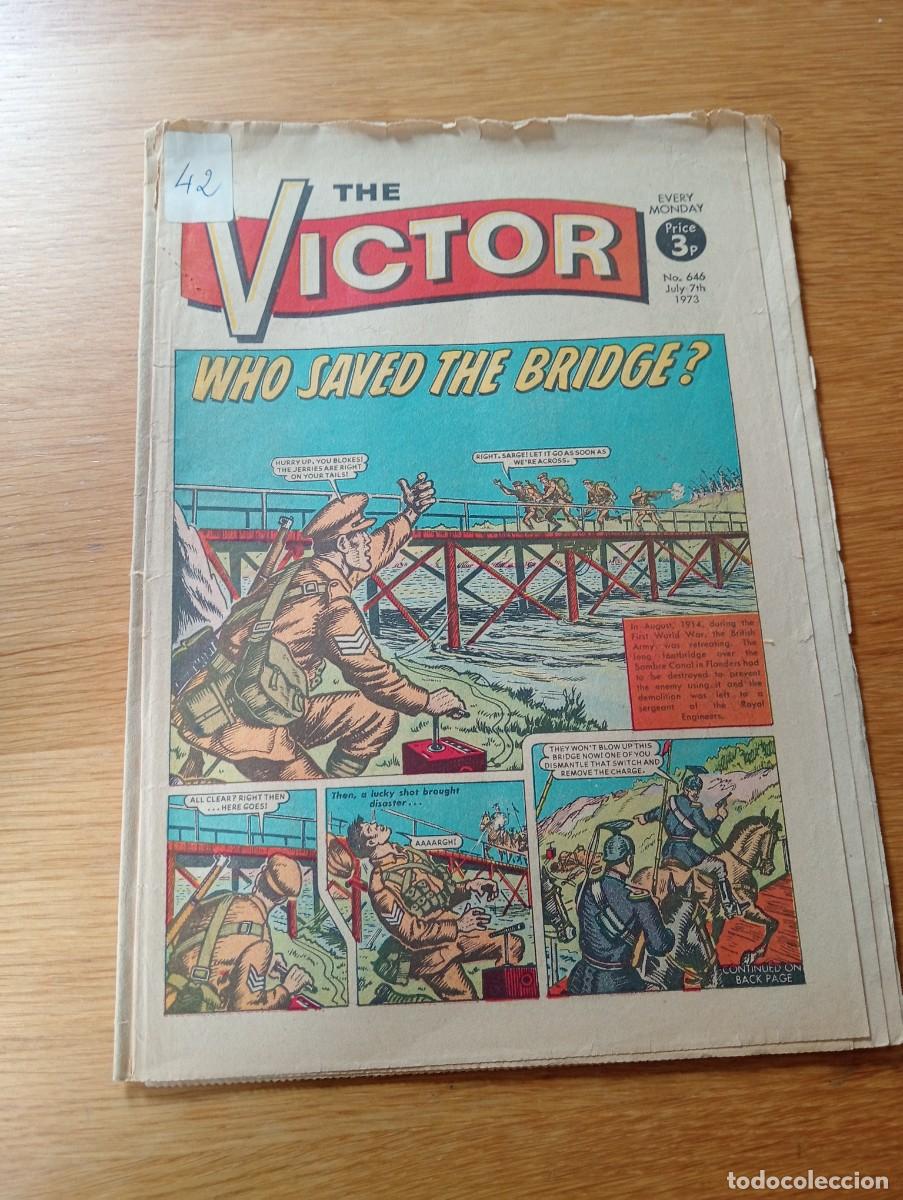 C&oacute;mics: EN INGL&Eacute;S. EDICI&Oacute;N ORIGINAL. THE VICTOR N.&ordm; 646. GRAPA. D.C. THOMSON & Co. 1973.