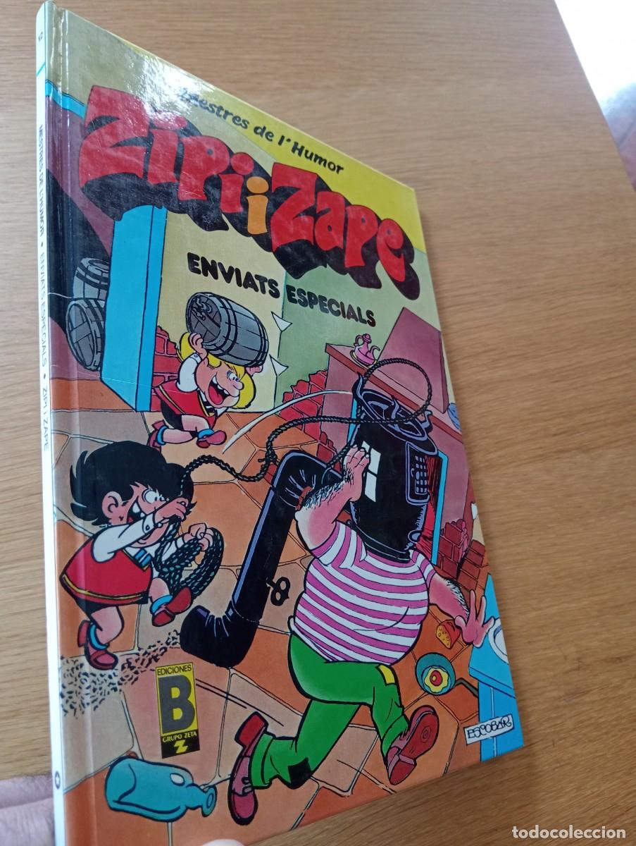 C&oacute;mics: CATAL&Aacute;N. MESTRES DE L&acute;HUMOR N.&ordm; 12. ZIPI I ZAPE, ENVIATS ESPECIALS. CARTON&Eacute;. EDICIONES B. 1987.