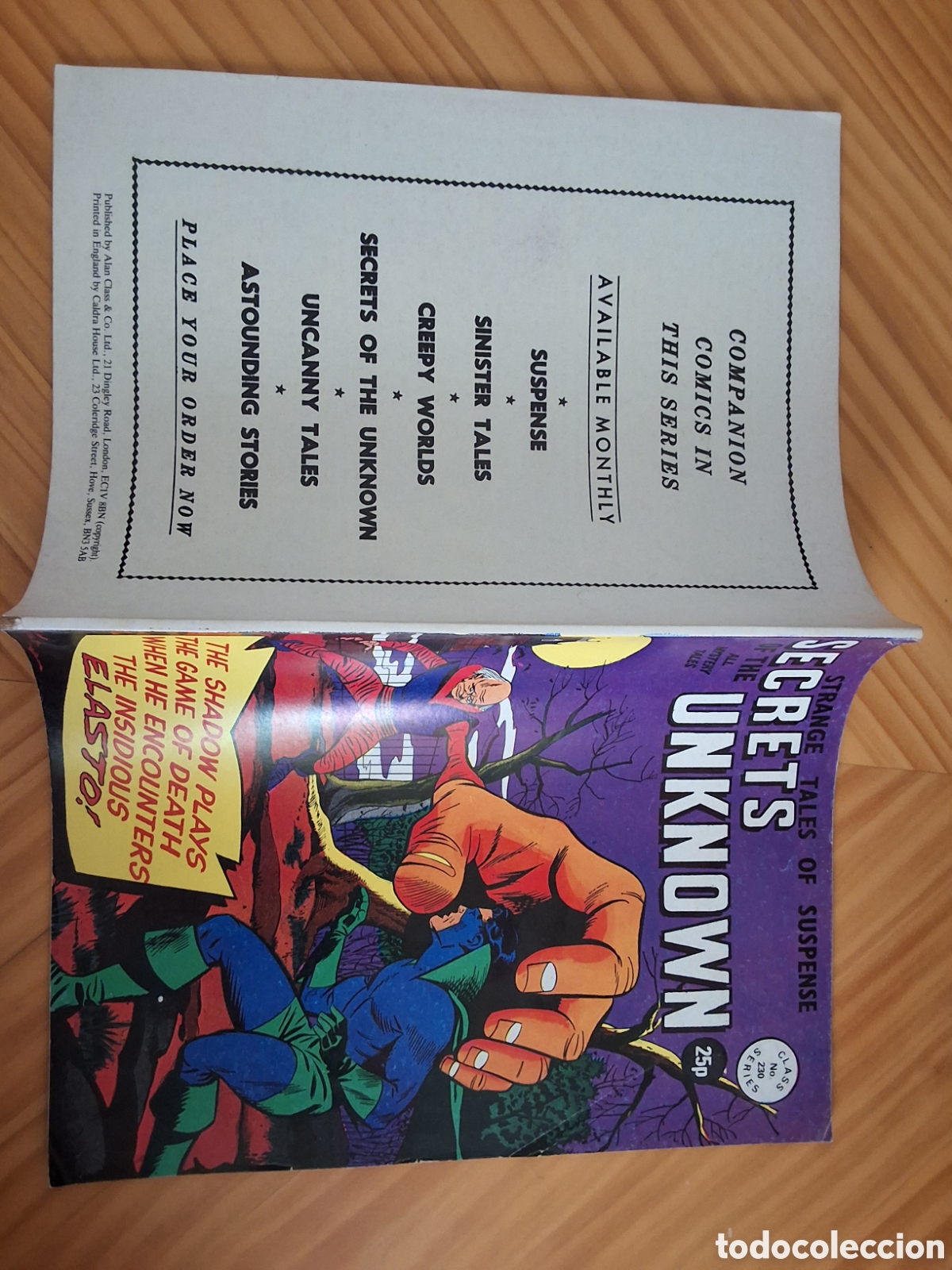 C&oacute;mics: Secrets unknown strange tales of suspense comic ingles n&uacute;mero 230
