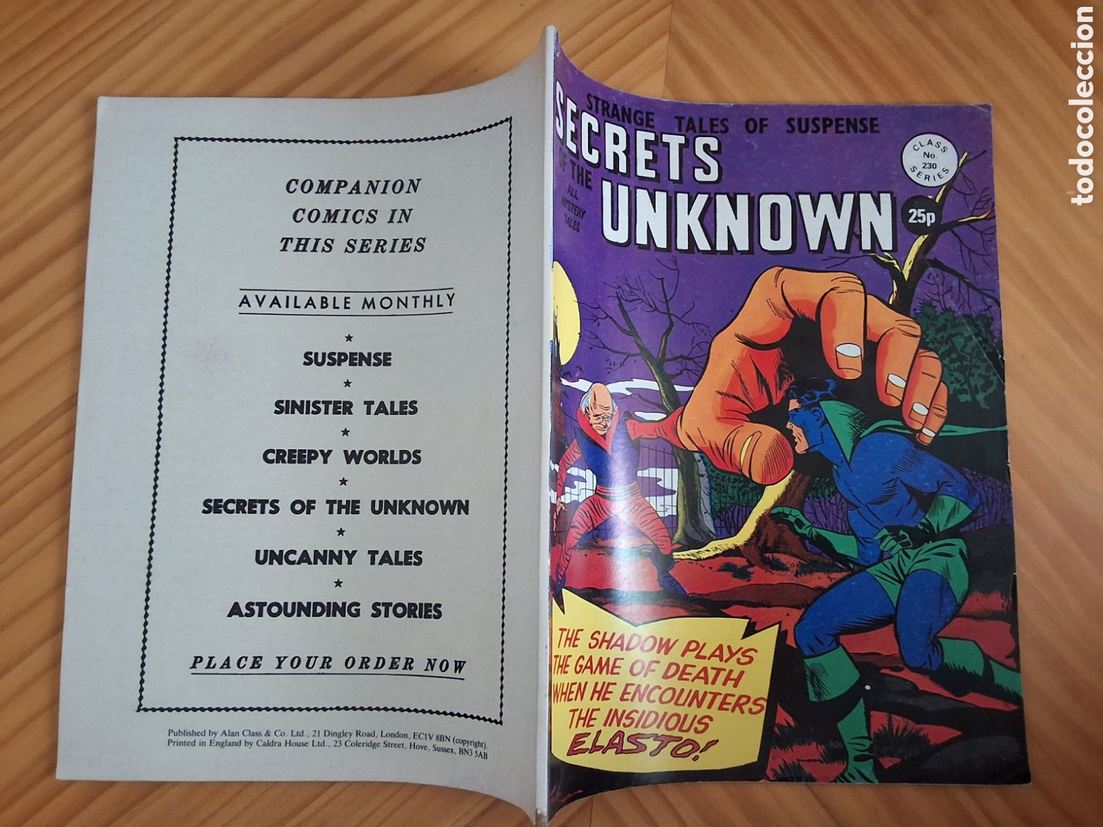 C&oacute;mics: Secrets unknown strange tales of suspense comic ingles n&uacute;mero 230