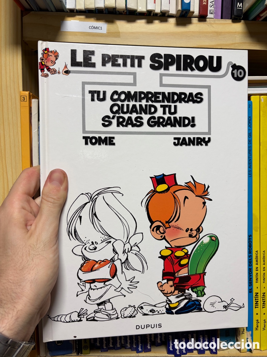 C&oacute;mics: Comic1 TU COMPRENDRAS QUAND TU S'RAS GRAND! Le petit spirou