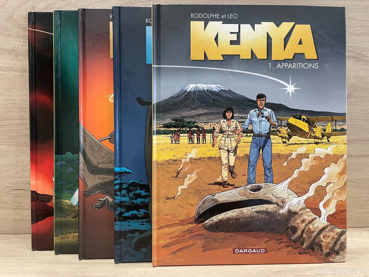 C&oacute;mics: Kenya - Rodolphe et Leo / Completo 5 vol&uacute;menes / Dargaud 2009