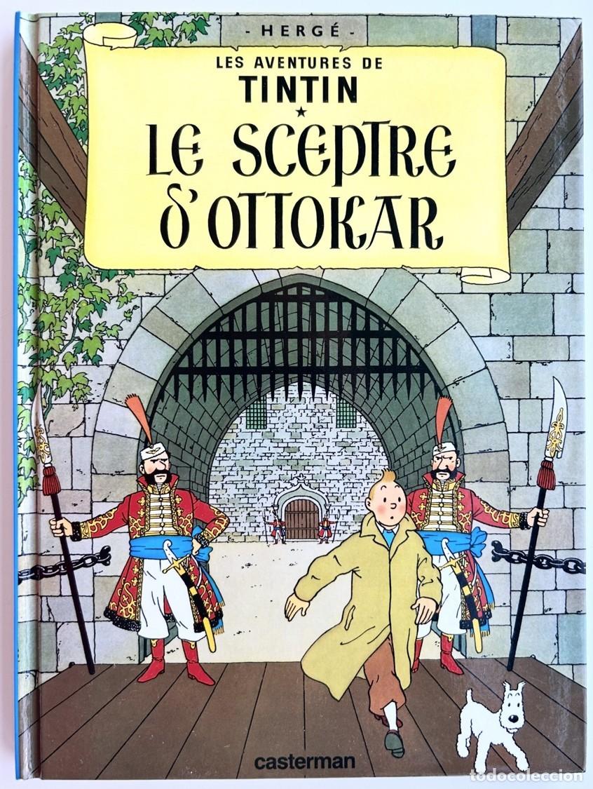 C&oacute;mics: TINTIN - LE SCEPTRE O OTTOKAR - Casterman En Franc&eacute;s Tapa Dura 2007
