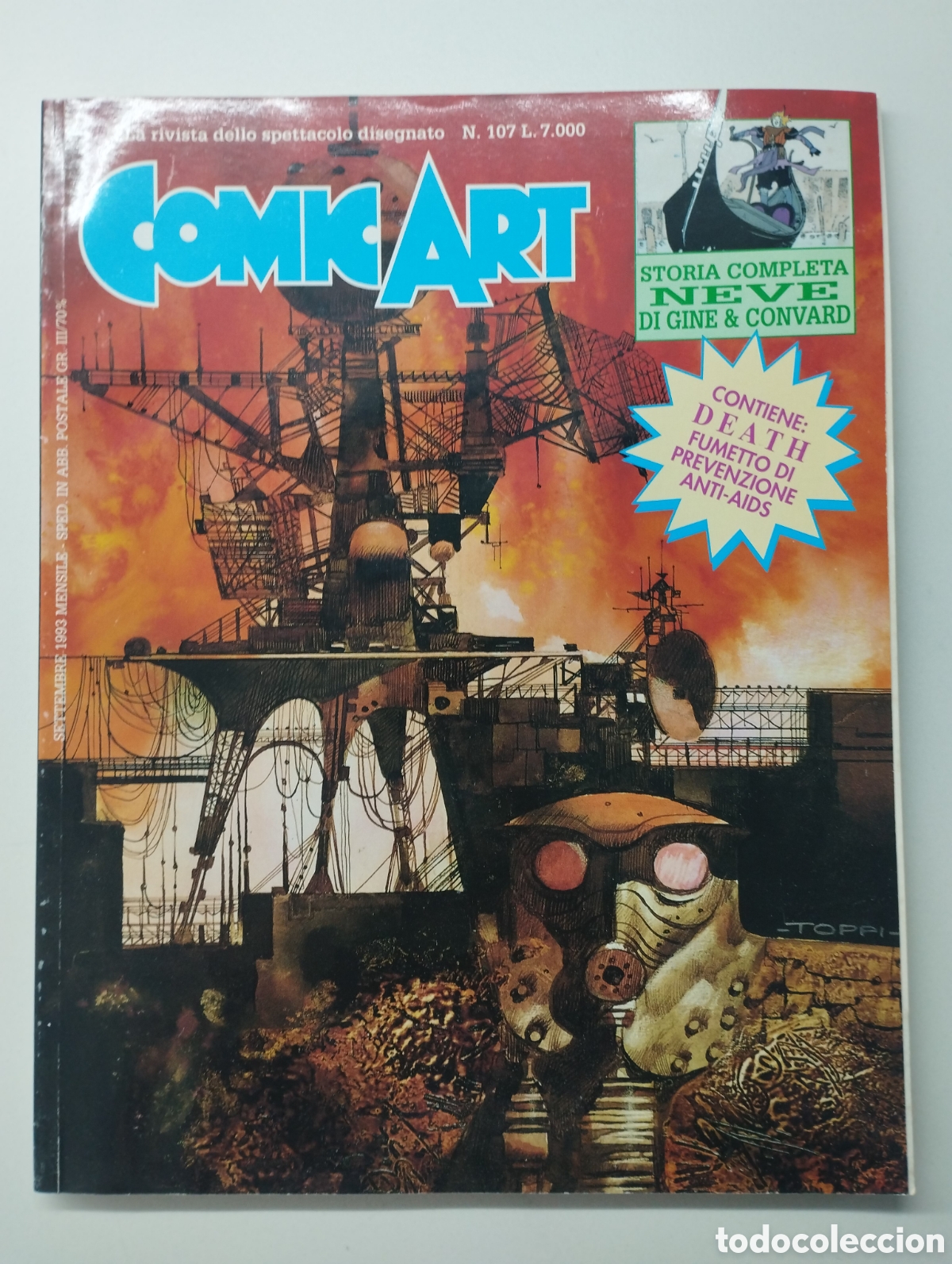 C&oacute;mics: Comic Art 107 Italiano