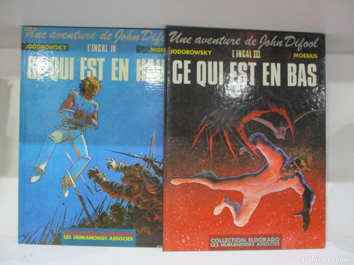 C&oacute;mics: UNE AVENTURE DE JOHN DIFOOL - EL INCAL III Y IV - 1&ordf; EDICION - MOEBIUS - JODOROWSKY