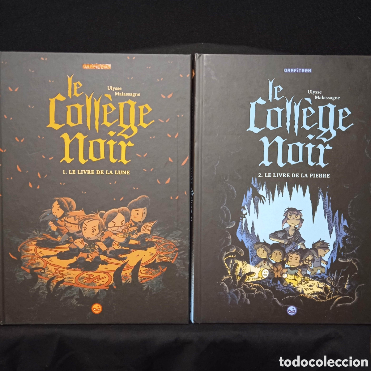 C&oacute;mics: LE COLL&Egrave;GE NOIRE 1 ET 2 - ULYSSE MALASSAGNE - GRAFITEEN 2016/17 #COL