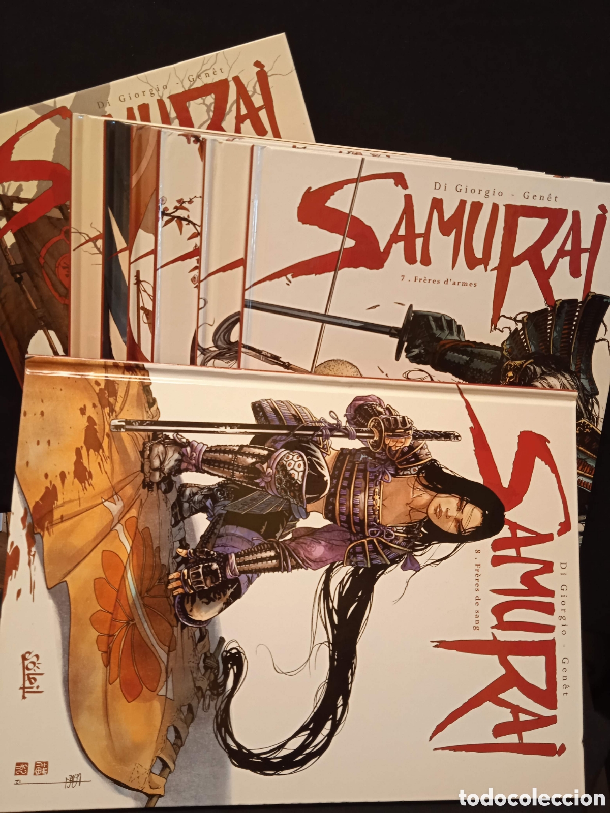 C&oacute;mics: SAMURAI (8 TOMOS DE LA SERIE) - DI GIORGIO GEN&Ecirc;T - SOLEIL 2005-2012 #COL