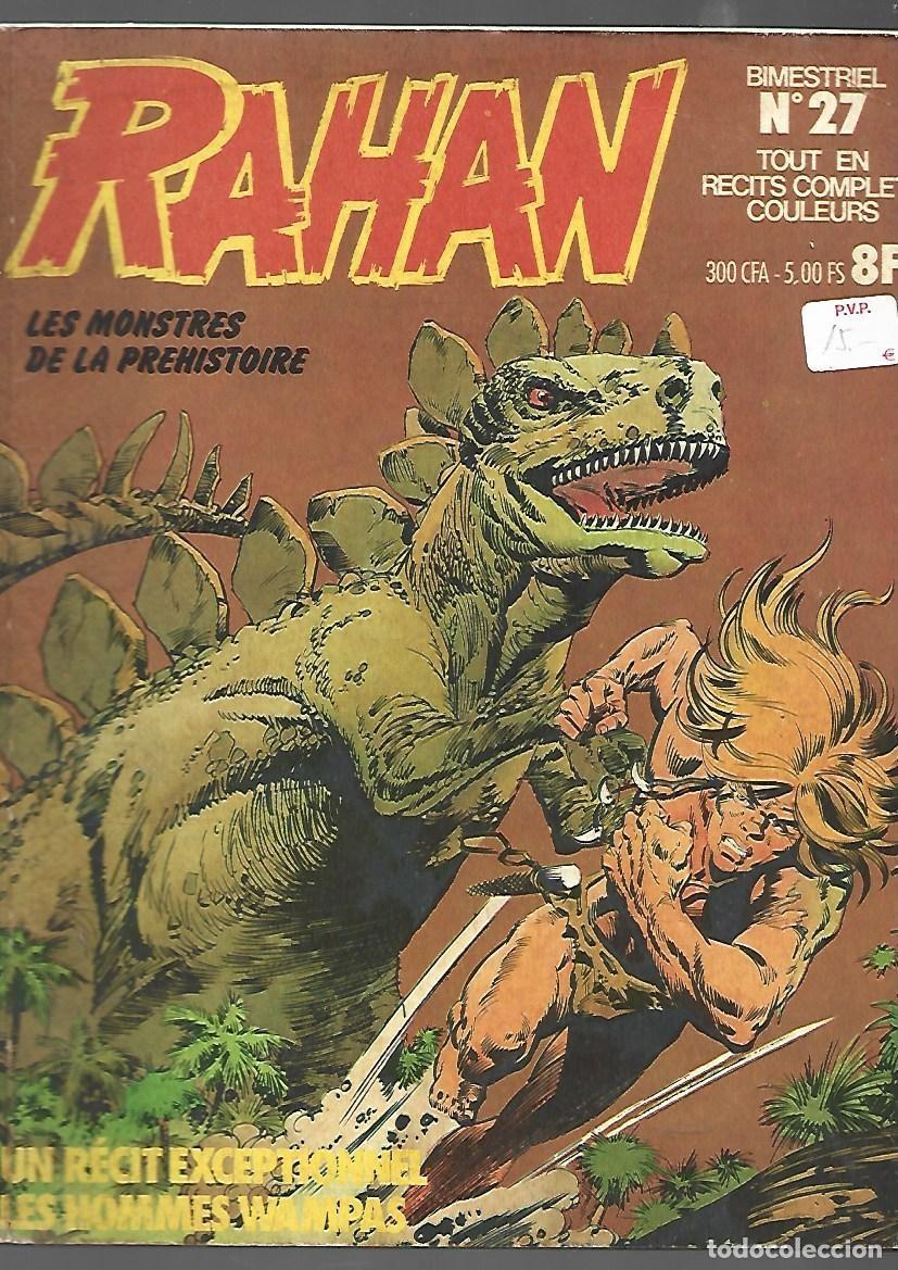 C&oacute;mics: Rahan, 27: les monstres de la prehistoire, 1977, Vaillant, buen estado. Caja DA