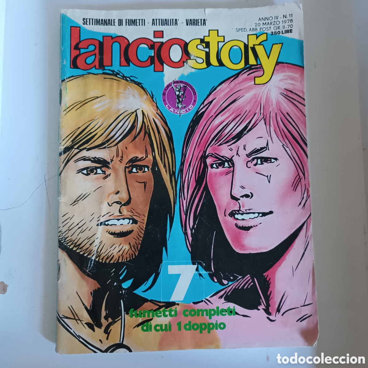 C&oacute;mics: LANCIOSTORY N&Uacute;MERO 11. TRENO NELLA NEVE 5 X INFINITO LA VITA NON HA CONFINI YOR IL CACCIATORE BILLY