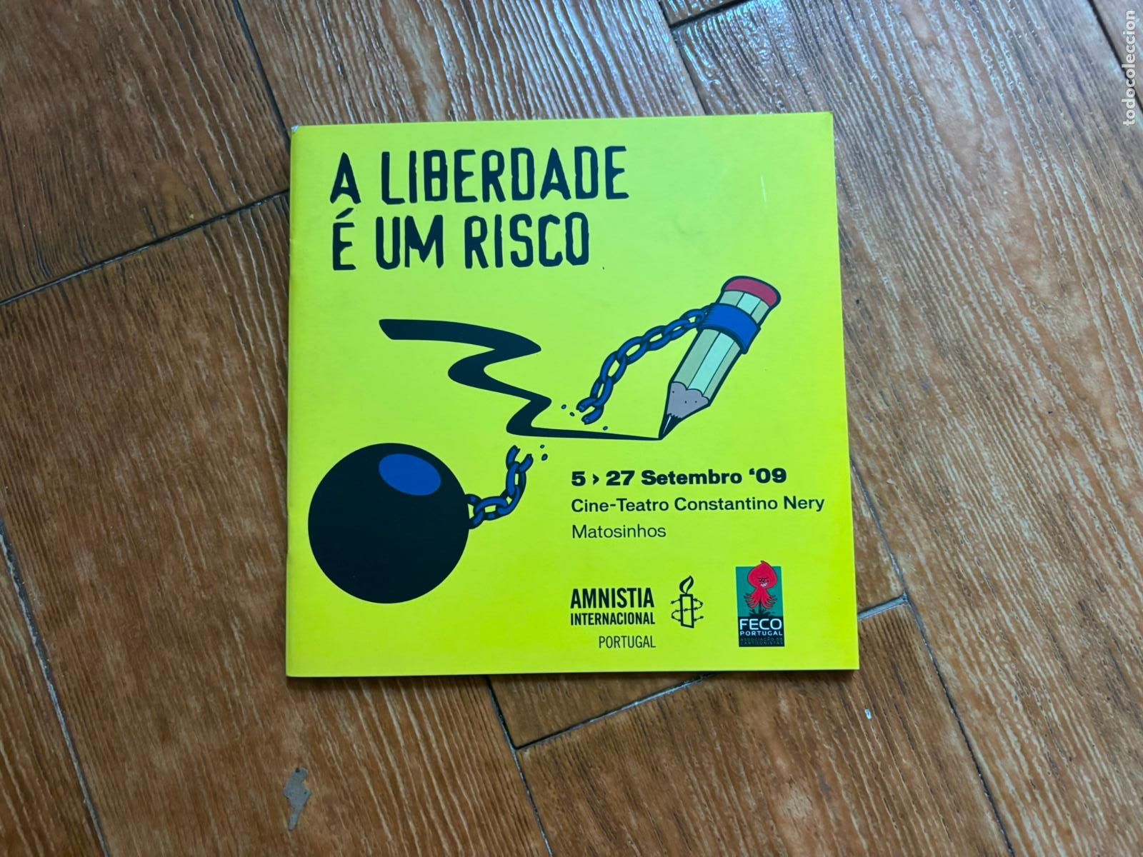 C&oacute;mics: A LIBERDADE &Eacute; UM RISCO. AMNISTIA INTERNACIONAL PORTUGU&Eacute;S.