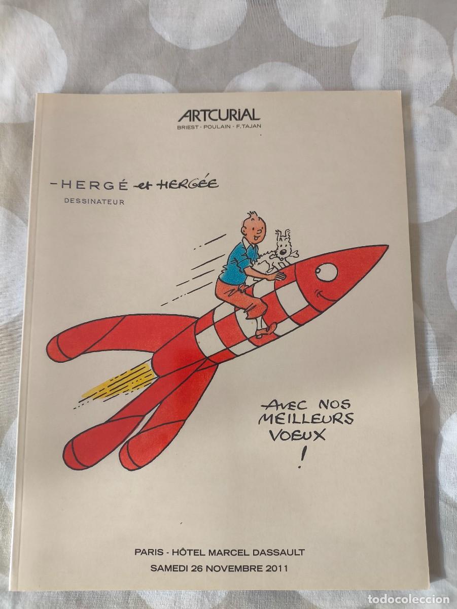 C&oacute;mics: Cat&aacute;logo Artcurial Herg&eacute; 26 nov. 2011. Coleccionistas