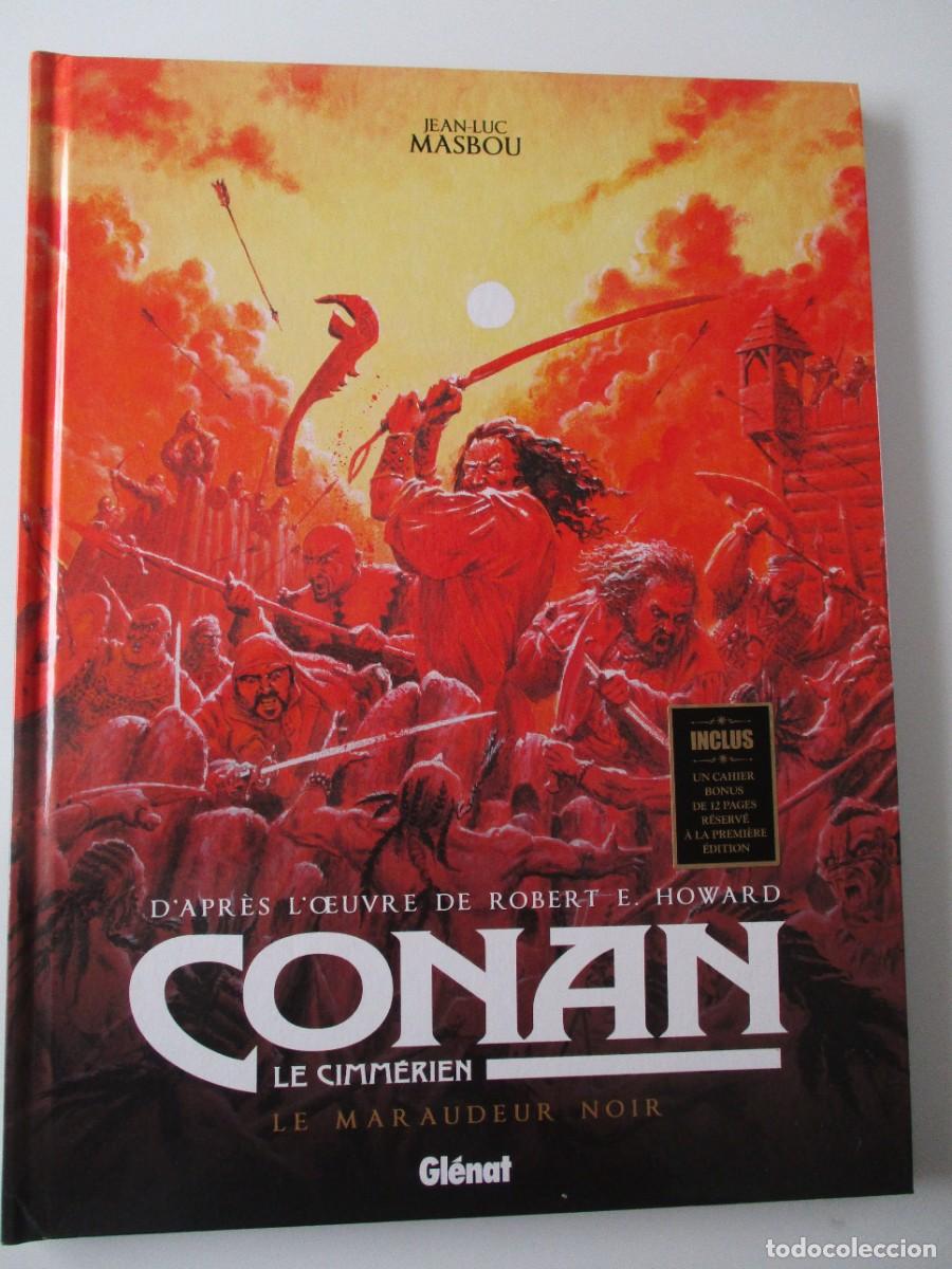C&oacute;mics: CONAN LE CIMMERIEN -LE MARAUDEUR NOIR - JEAN-LUC MASBOU -GLENAT