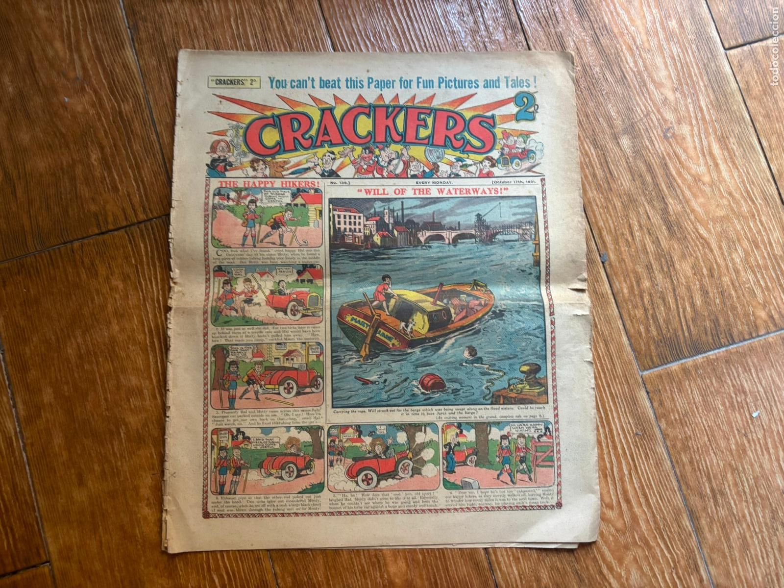 C&oacute;mics: CRACKERS N&ordm; 139 - 17 / 10 / 1931 LONDON EN INGLES