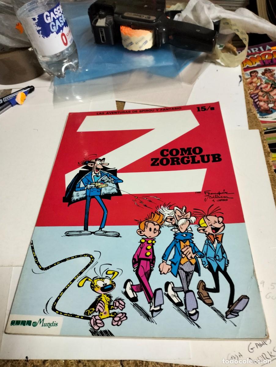 C&oacute;mics: Las AVENTURAS DE SPIROU Y FANTASIO : COMO ZORGLUB #. 15/B ...tapa blanda de ediciones Mundis