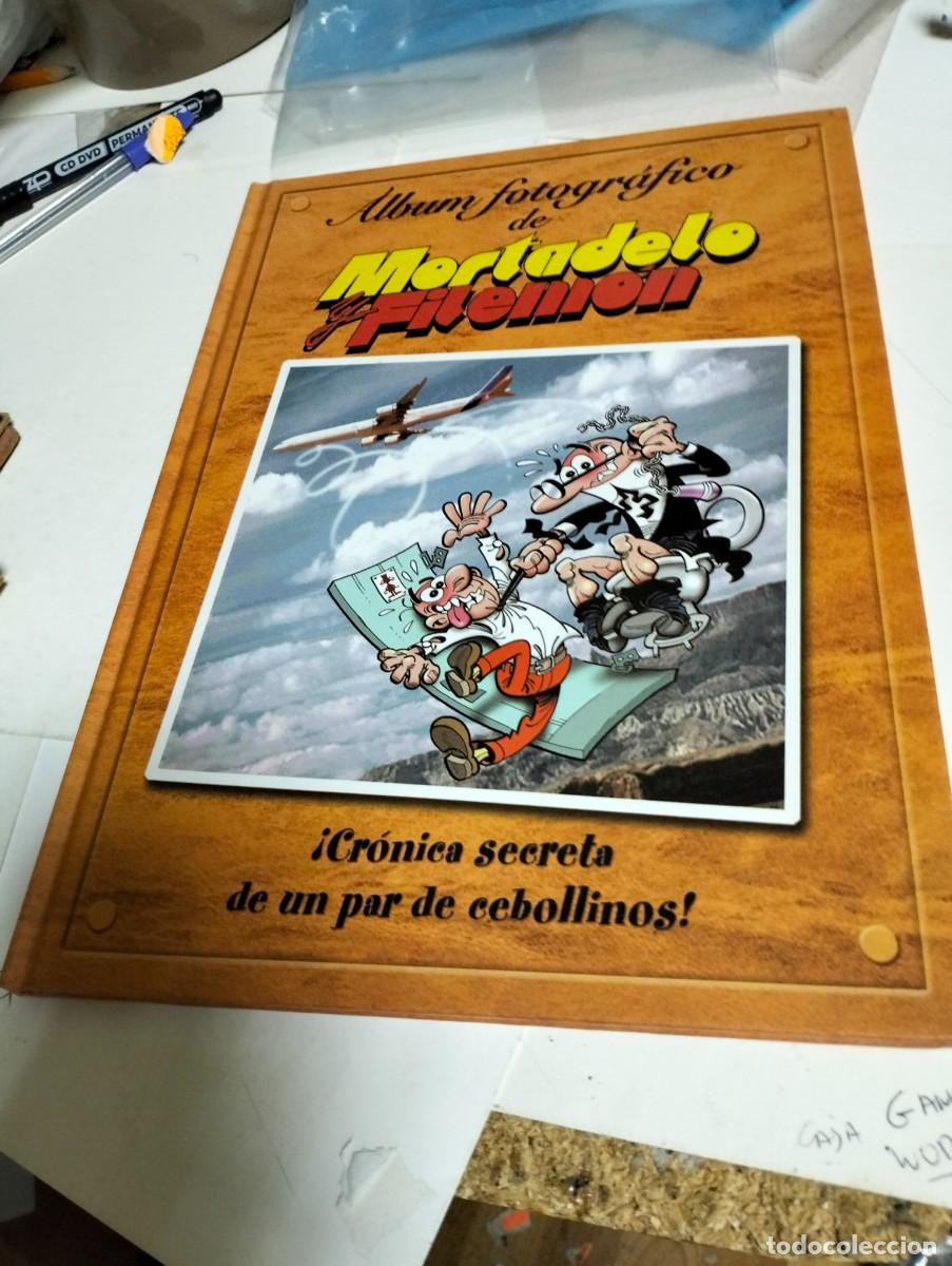 C&oacute;mics: ALBUM FOTOGR&Aacute;FICO de MORTADELO y FILEM&Oacute;N...tapa dura de ediciones B