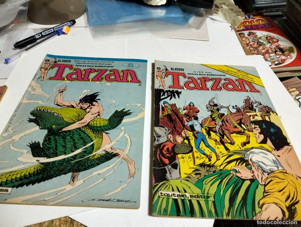 C&oacute;mics: TARZ&Aacute;N #. 8, 9 , ( lote 2 N&uacute;meros)... Hitpress