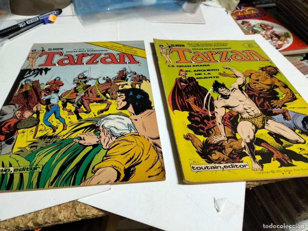 C&oacute;mics: TARZ&Aacute;N #. 7, 8 , ( lote 2 N&uacute;meros)... Toutain
