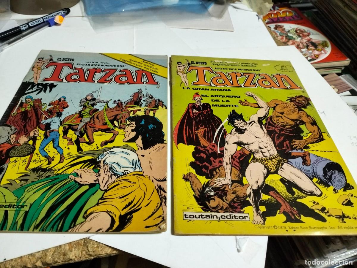 C&oacute;mics: TARZ&Aacute;N #. 7, 8 , ( lote 2 N&uacute;meros)... Toutain