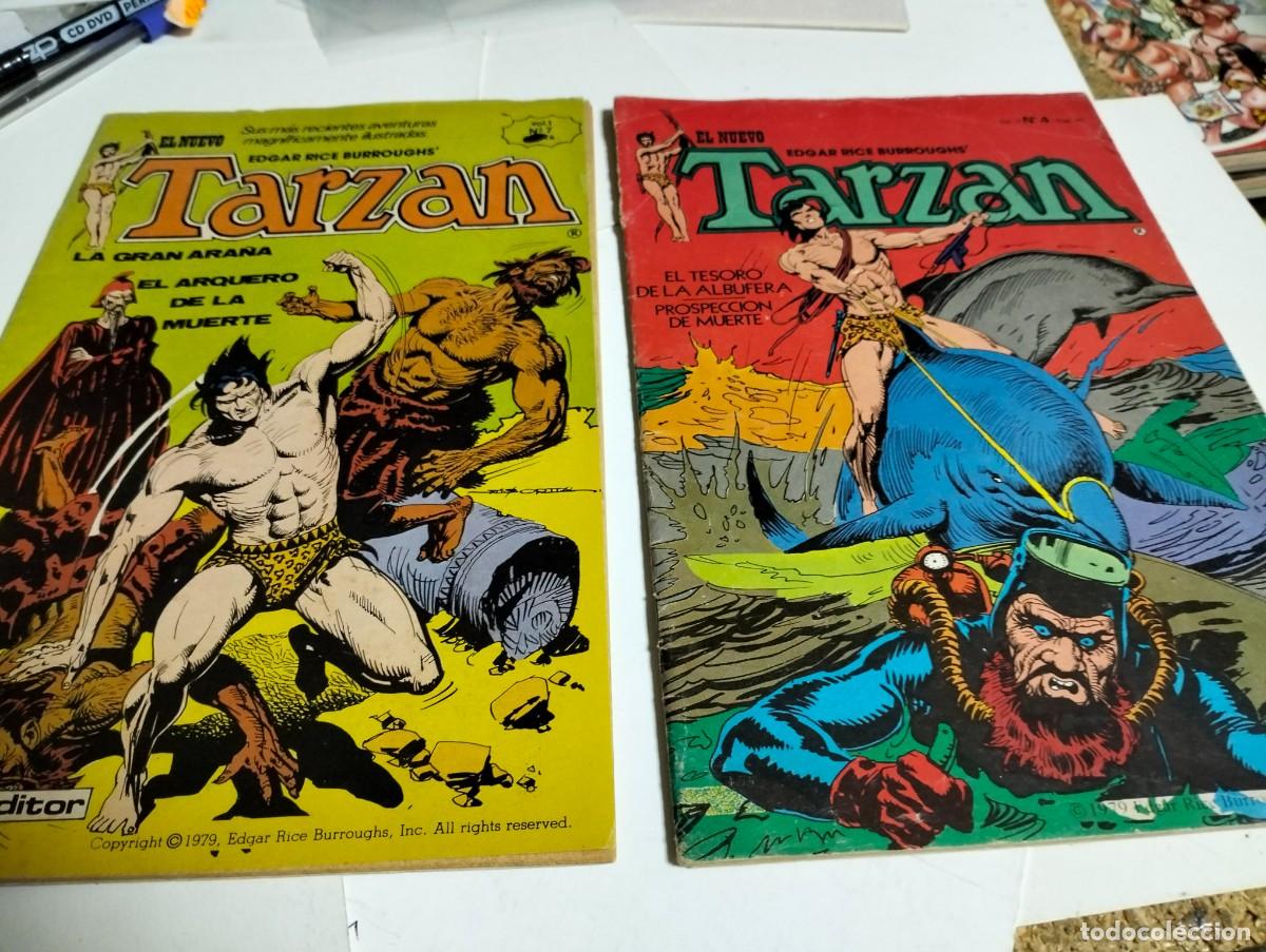 C&oacute;mics: TARZ&Aacute;N #. 4, 7, ( lote 2 N&uacute;meros)... Toutain - Foto 1