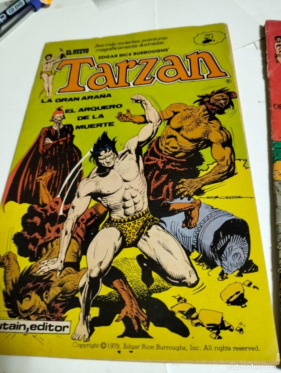 C&oacute;mics: TARZ&Aacute;N #. 4, 7, ( lote 2 N&uacute;meros)... Toutain - Foto 2