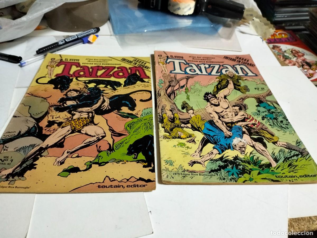 C&oacute;mics: TARZ&Aacute;N #. 1, 2, ( lote 2 N&uacute;meros)... Toutain - Foto 1