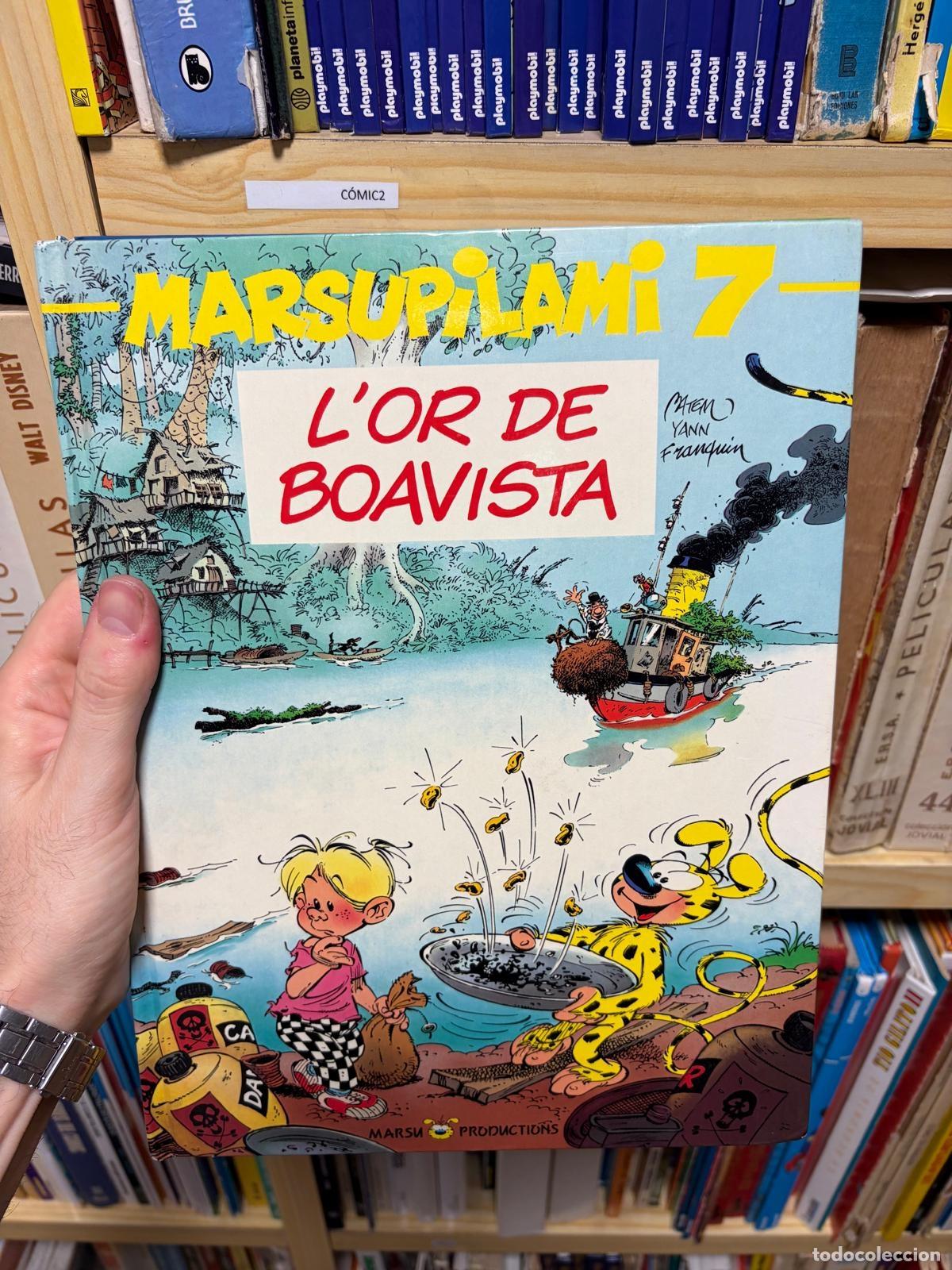 C&oacute;mics: C&Oacute;MIC2 Batem, Yann, Franquin Marsupilami 7. L&rsquo;or de Boavista Marsu Productions FRANCES