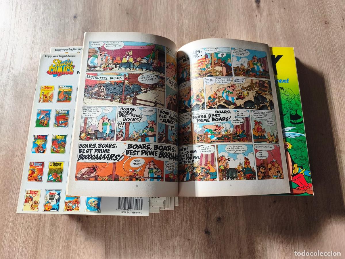 C&oacute;mics: Ast&eacute;rix en ingl&eacute;s Ediciones del Prado - Foto 6