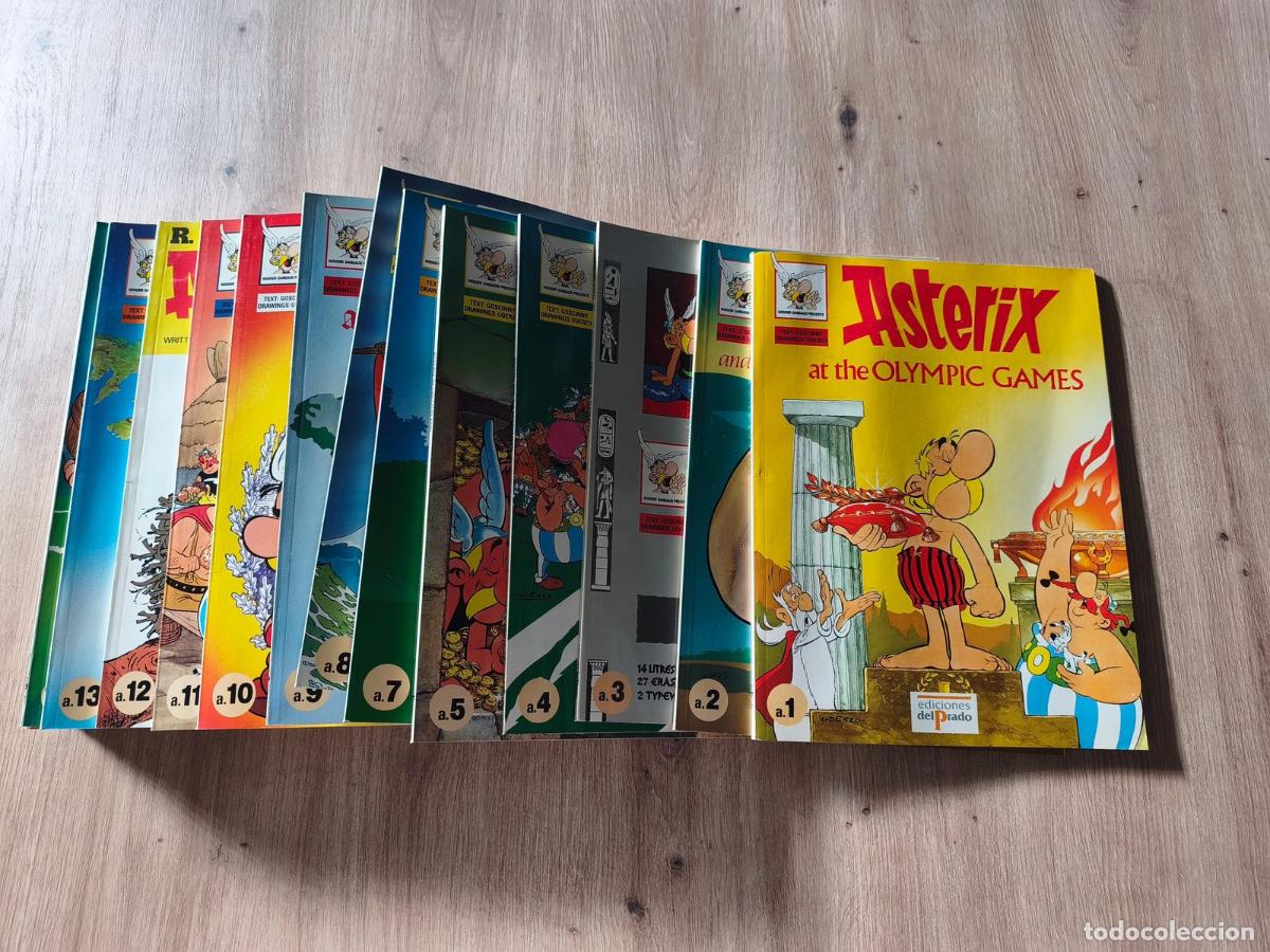 C&oacute;mics: Ast&eacute;rix en ingl&eacute;s Ediciones del Prado - Foto 1
