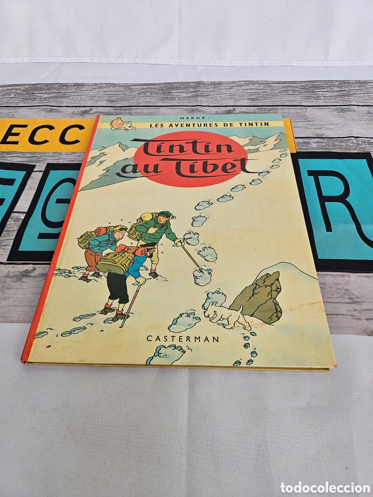 C&oacute;mics: LES AVENTURES DE TINTIN AU TIBET. HERGE. CASTERMAN EN FRANCES. 1966/0053/145