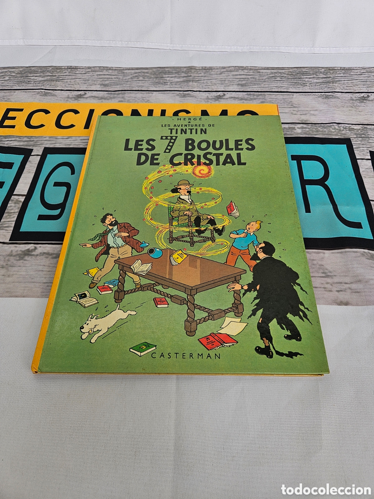 C&oacute;mics: HERGE. LES AVENTURES DE TINTIN. LES 7 BOULES DE CRISTAL. EN FRANCES. CASTERMAN. 1966/0053/156