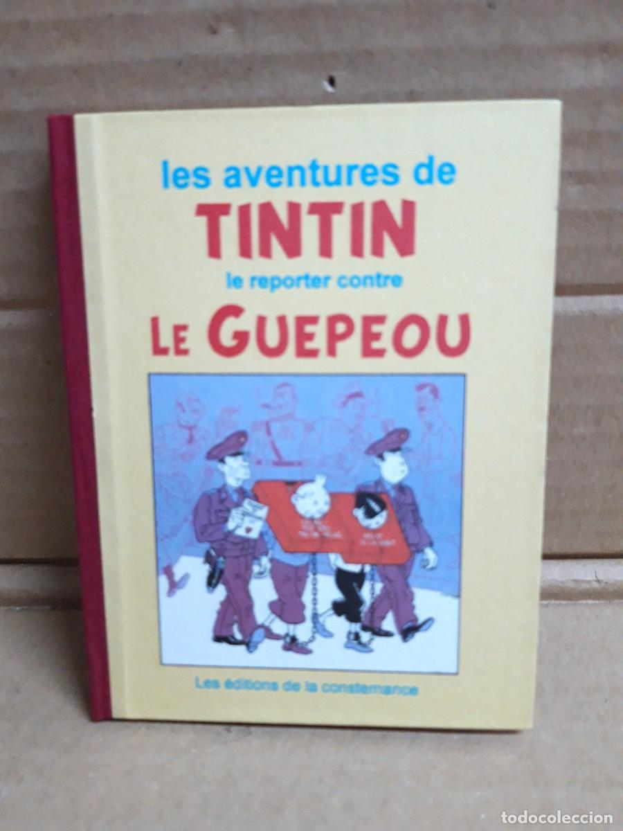 C&oacute;mics: TINTIN CONTRE LE GUEPEOU. RAR&Iacute;SIMO PASTICHE DE TINT&Iacute;N. JABEN. IDIOMA FRANC&Eacute;S
