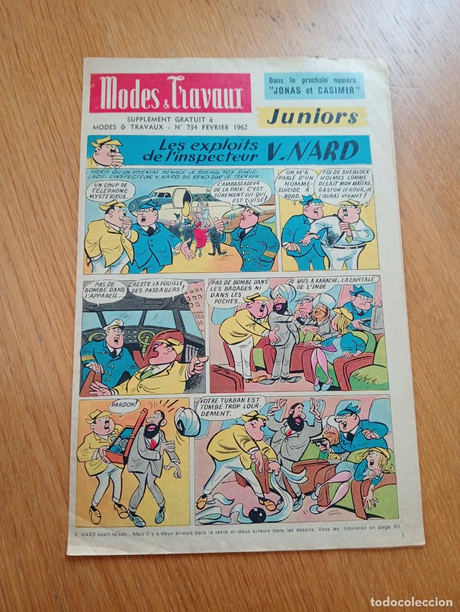 C&oacute;mics: EN FRANC&Eacute;S. MODES & TRAVAUX JUNIOR N.&ordm; 734. GRAPA. FEBRERO 1962.