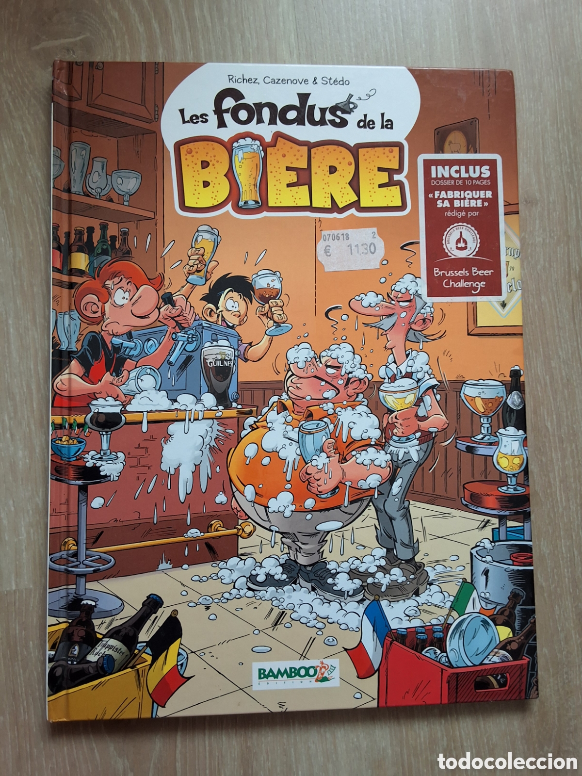 C&oacute;mics: Les fondus de la biere comic frances a&ntilde;o 2016 edita bamboo