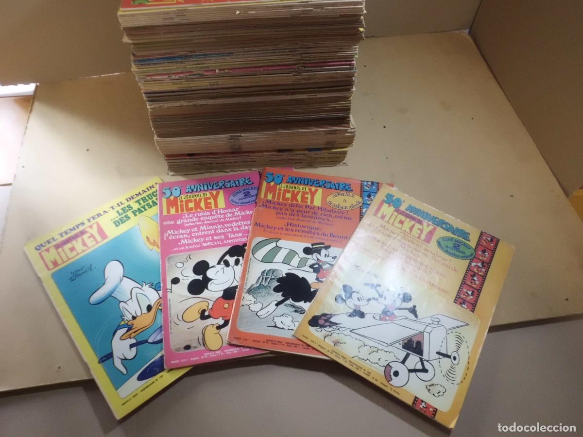 C&oacute;mics: LE JOURNAL DE MICKEY. GRAN LOTE DE +-150. EDI MONDE. C&Oacute;MIC REVISTA DISNEY. DONALD. PLUTO. ETC...