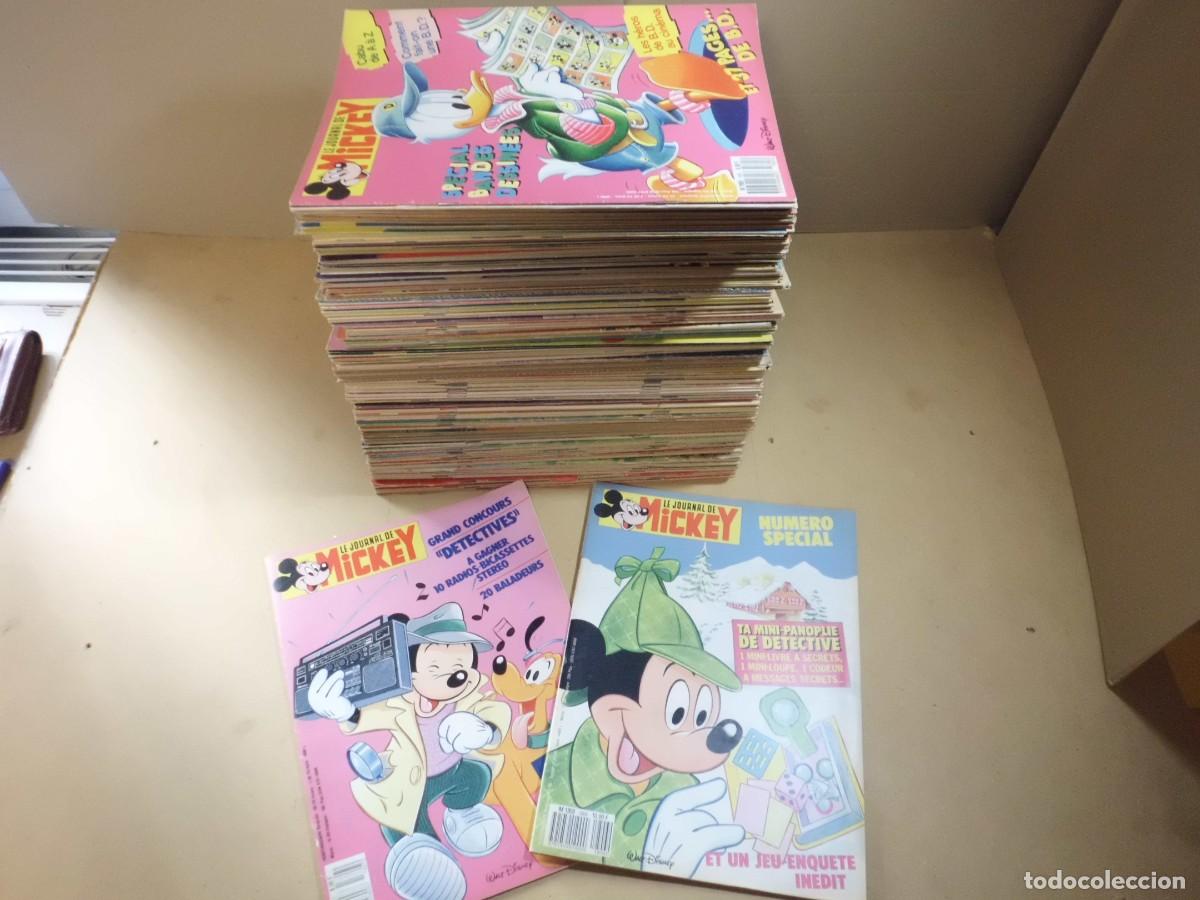 C&oacute;mics: LE JOURNAL DE MICKEY. GRAN LOTE DE +-140. EDI MONDE. C&Oacute;MIC REVISTA DISNEY. DONALD. PLUTO. ETC...
