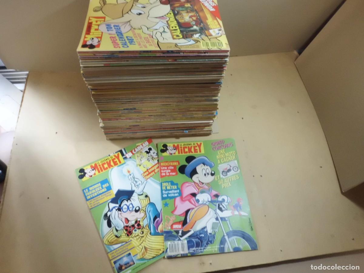 C&oacute;mics: LE JOURNAL DE MICKEY. GRAN LOTE DE +-130. EDI MONDE. C&Oacute;MIC REVISTA DISNEY. DONALD. PLUTO. ETC...