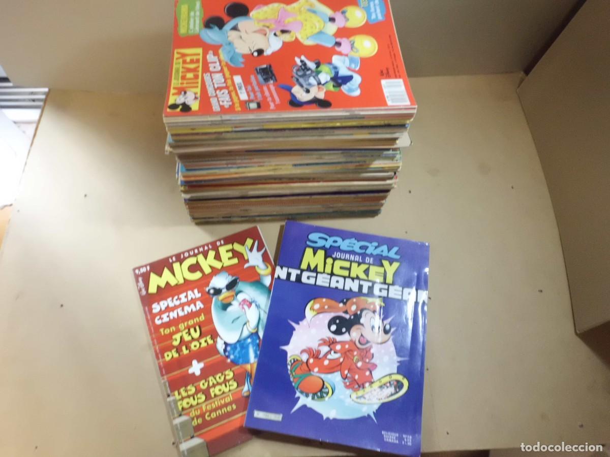 C&oacute;mics: LE JOURNAL DE MICKEY. GRAN LOTE DE +-120. EDI MONDE. C&Oacute;MIC REVISTA DISNEY. DONALD. PLUTO. ETC...
