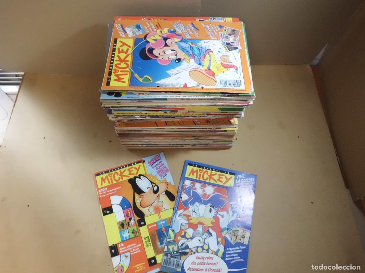 C&oacute;mics: LE JOURNAL DE MICKEY. GRAN LOTE DE +-125. EDI MONDE. C&Oacute;MIC REVISTA DISNEY. DONALD. PLUTO. ETC...