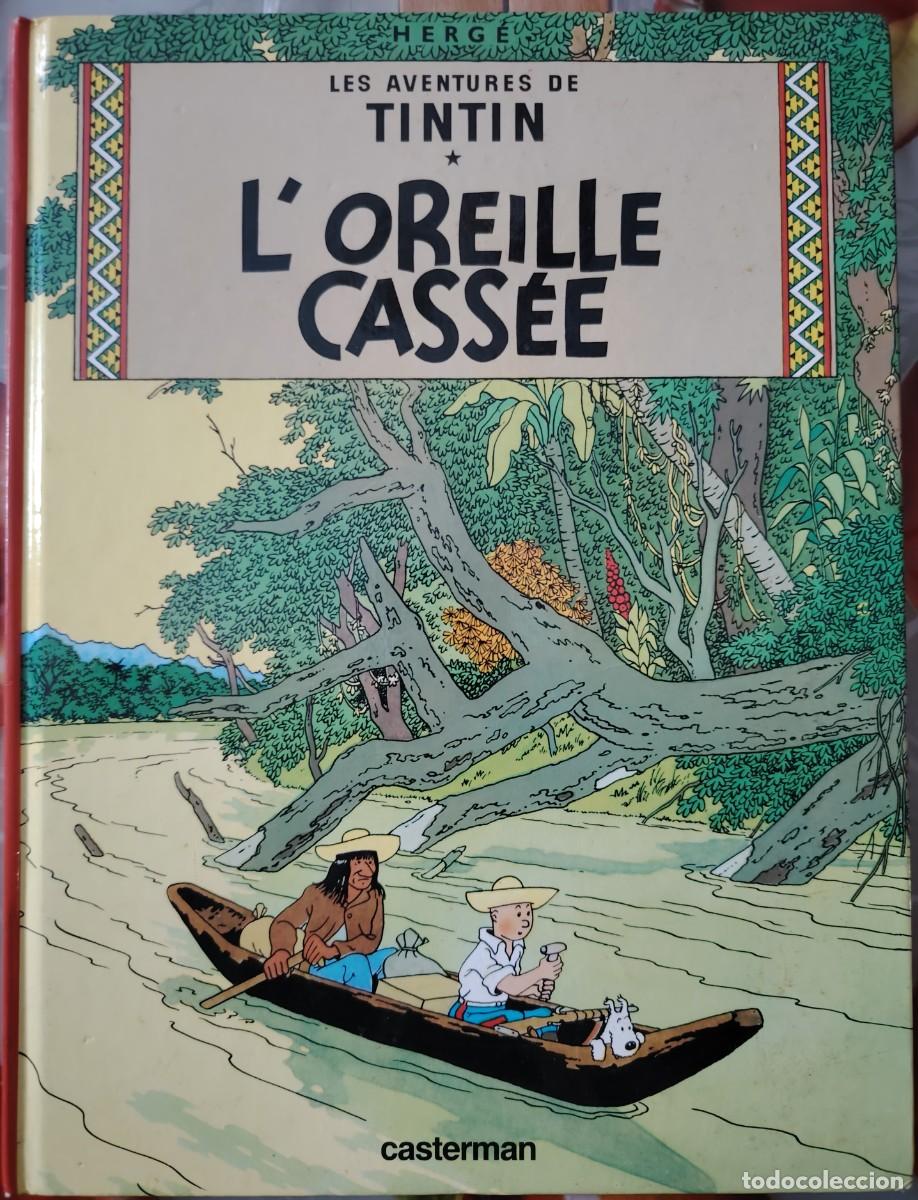 C&oacute;mics: LES AVENTURES DE TINTIN L'OREILLE CASSEE TAPA DURA